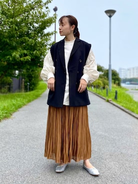 AMIさん(レディース・158cm)の秋コーディネート