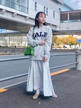 　AMIさん（レディース・158cm）の春コーディネート