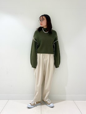 　AMIさん（レディース・158cm）の冬コーディネート