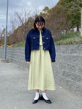 　AMIさん（レディース・158cm）の春コーディネート