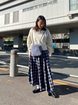 　AMIさん（レディース・158cm）の冬コーディネート