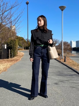 　AMIさん（レディース・158cm）の冬コーディネート