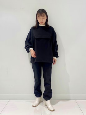 「Uiscel（ユイセル）のアイテム」を使った、　AMIさん（レディース・158cm）の秋コーディネート