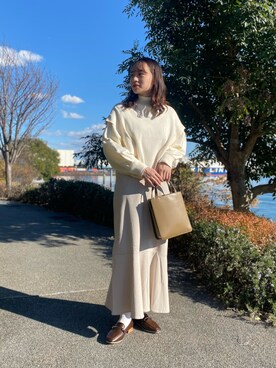 　AMIさん（レディース・158cm）の冬コーディネート