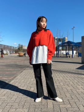 　AMIさん（レディース・158cm）の冬コーディネート