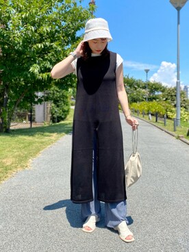 　AMIさん（レディース・158cm）の夏コーディネート