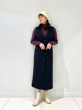 AMIさん(レディース・158cm)の秋コーディネート