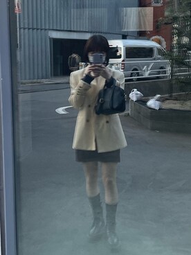 「THROW by SLY（スローバイスライ）のアイテム（ジャケット/アウター）」を使った、mireiさん（レディース・160cm）の秋コーディネート