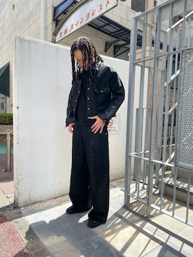 「DANKE SCHON（ダンケシェーン）のアイテム」を使った、KENTOさん（メンズ・178cm）の夏コーディネート