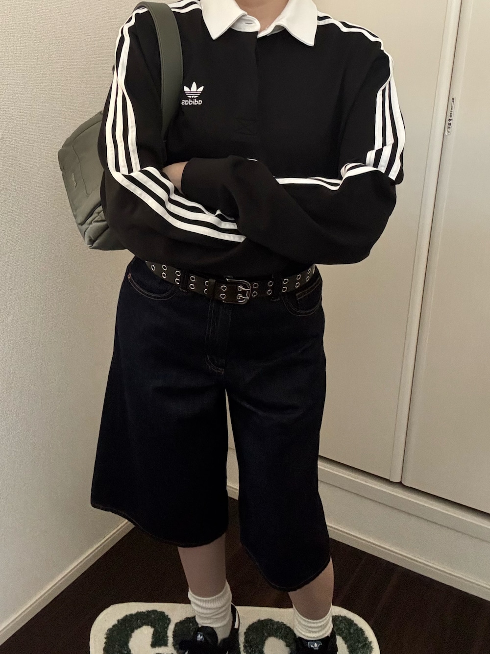 adidas（アディダス）の「adidas アディダス U RUGBY POLO LS ロング