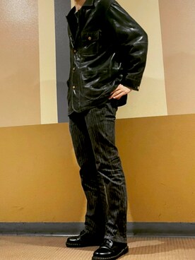 たけちさん(メンズ・188cm)の秋コーディネート