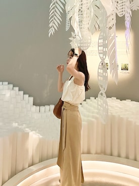 2003さん（レディース・157cm）の夏コーディネート