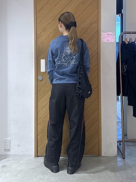 「アイテム（バックパック/リュック）」を使った、aykさん（レディース・161cm）の秋コーディネート