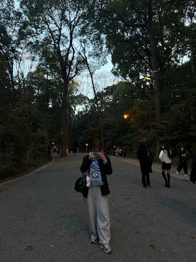 「H&M（エイチ・アンド・エム）のアイテム（ジャケット/アウター）」を使った、ayana0099さん（レディース・164cm）の春コーディネート