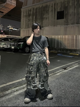 「MAISON SPECIAL（メゾンスペシャル）のアイテム」を使った、pradox.xlvさん（メンズ・172cm）の夏コーディネート