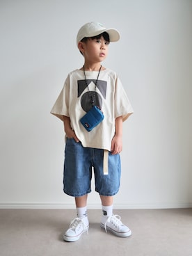 とりしゅりさん（キッズ・110cm）の夏コーディネート