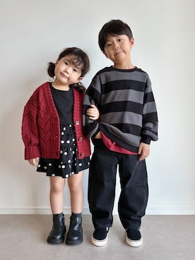 とりしゅりさん（キッズ・110cm）の秋コーディネート