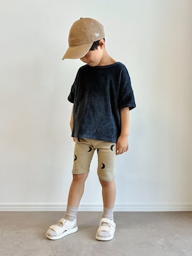 とりしゅりさん（キッズ・110cm）の夏コーディネート