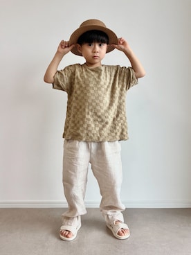 とりしゅりさん（キッズ・110cm）の夏コーディネート