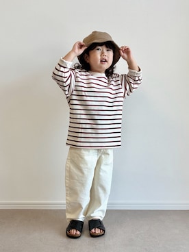 とりしゅりさん(キッズ・100cm)の夏コーディネート