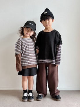 とりしゅりさん(キッズ・110cm)の秋コーディネート