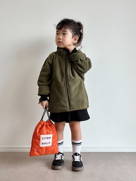 とりしゅりさん(キッズ・100cm)の秋コーディネート