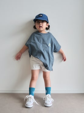 とりしゅりさん(キッズ・100cm)の夏コーディネート