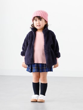 とりしゅりさん(キッズ・100cm)の秋コーディネート