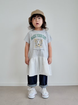 とりしゅりさん(キッズ・100cm)の秋コーディネート