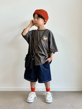 とりしゅりさん(キッズ・110cm)の夏コーディネート