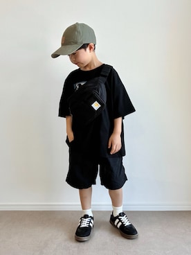 とりしゅりさん（キッズ・110cm）の夏コーディネート