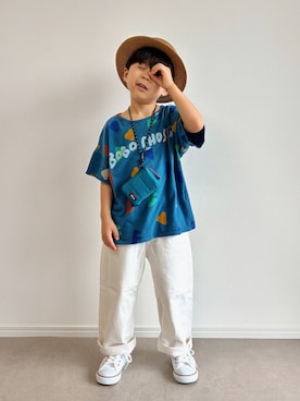 とりしゅりさん(キッズ・110cm)の夏コーディネート