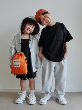 とりしゅりさん(キッズ・110cm)の夏コーディネート