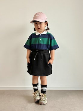 とりしゅりさん（キッズ・100cm）の夏コーディネート