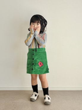 「アイテム（シューズ）」を使った、とりしゅりさん（キッズ・100cm）の冬コーディネート