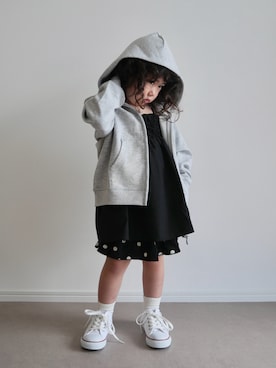 とりしゅりさん(キッズ・100cm)の夏コーディネート