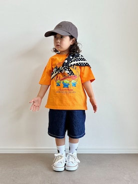 とりしゅりさん(キッズ・100cm)の夏コーディネート
