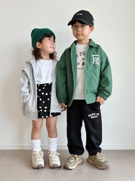 とりしゅりさん(キッズ・110cm)の秋コーディネート