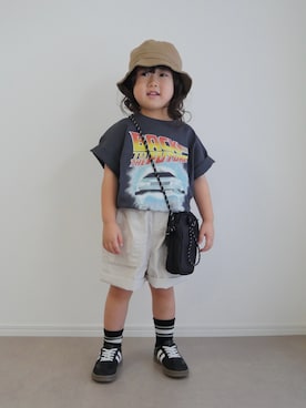 とりしゅりさん（キッズ・100cm）の夏コーディネート