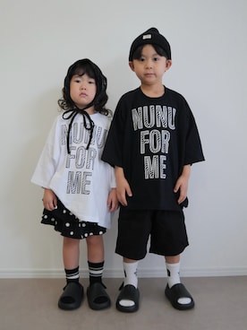 「riziere（リジェール）のアイテム」を使った、とりしゅりさん（キッズ・110cm）の夏コーディネート