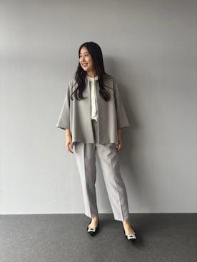 「Ehre style（エーレスタイル）のアイテム」を使った、Ehre styleさん（レディース・167cm）の夏コーディネート