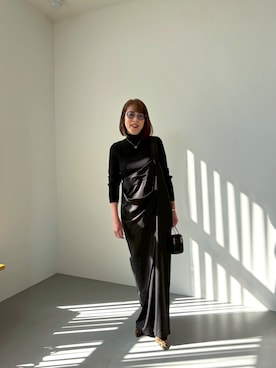 「アイテム（オールインワン・サロペット）」を使った、Lilihaさん（レディース・160cm）の秋コーディネート