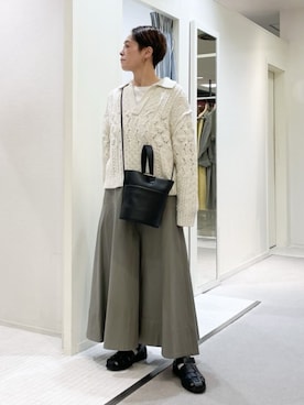 「GALERIE VIE（ギャルリー ヴィー）のアイテム」を使った、TOMORROWLAND_iizukaさん（レディース・162cm）の春コーディネート