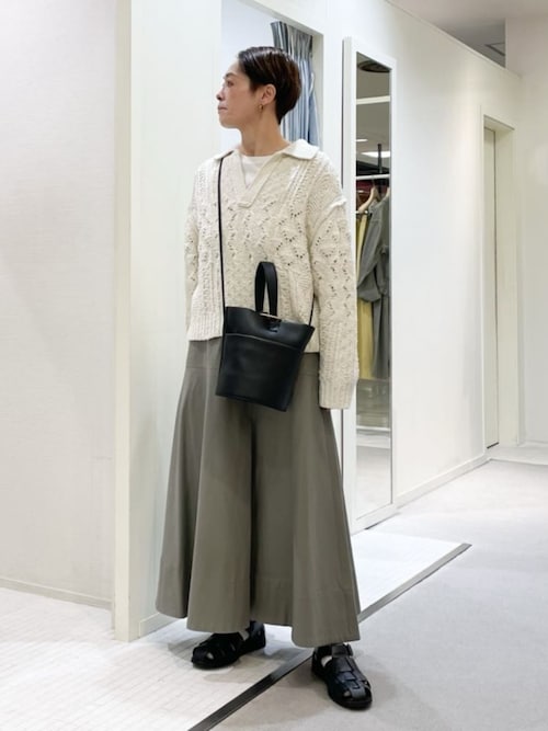 GALERIE VIE（ギャルリー ヴィー） ロング スカート ノンマーセライズ