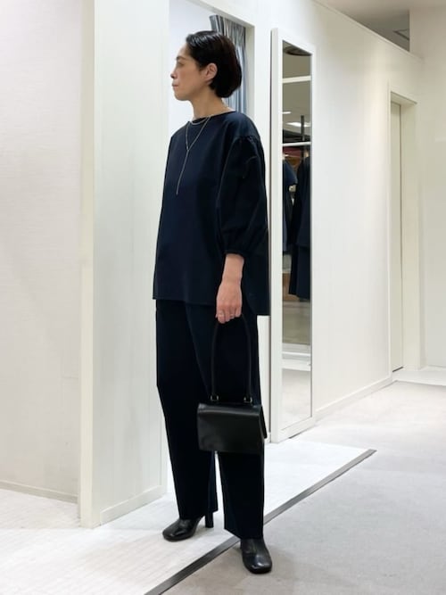 セール】BUCKET BAGGAGE ロングハンドル フラップバッグ