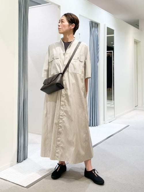 GALERIE VIE（ギャルリー ヴィー） シャツワンピース コンパクト