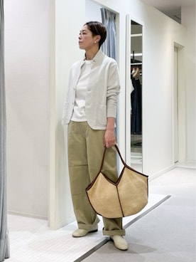「GALERIE VIE（ギャルリー ヴィー）のアイテム」を使った、TOMORROWLAND_iizukaさん（レディース・162cm）の春コーディネート