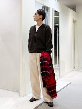 Chaos(カオス)/【ASAUCE MELER】別注 チェックストール ASAUCE MELER ストール マフラー タータンチェックストール レディース