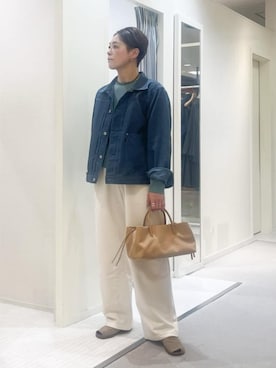 「MARY AL TERNA（メアリオルターナ）のアイテム」を使った、TOMORROWLAND_iizukaさん（レディース・162cm）の春コーディネート