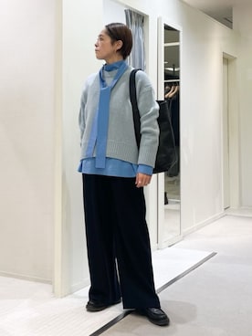 TOMORROWLAND_iizukaさん（レディース・162cm）の冬コーディネート